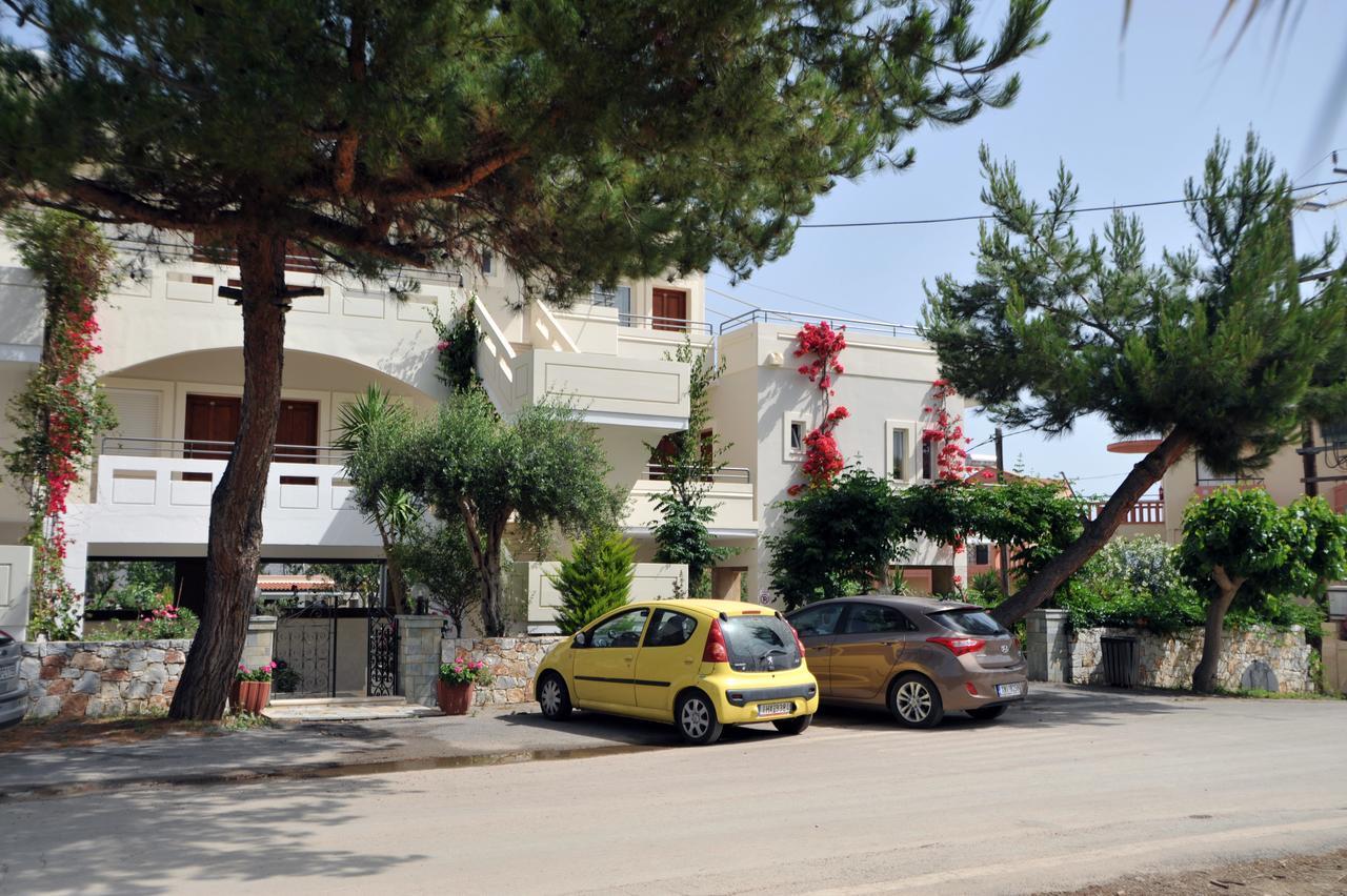 Merabello Apartments Agia Marina Exteriör bild