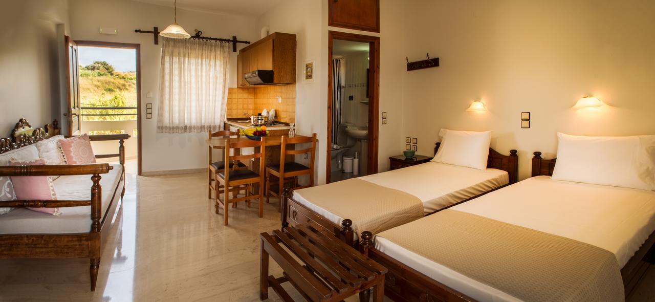 Merabello Apartments Agia Marina Rum bild